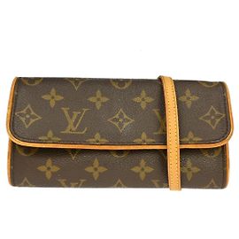 Louis Vuitton Twin Monogram Canvas PM Marron