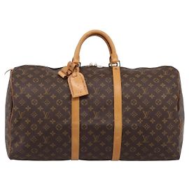 Louis Vuitton Keepall Monogram Canvas 55 Marrom