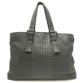 Sac cabas Bottega Veneta Intreccio Aurelio Marron
