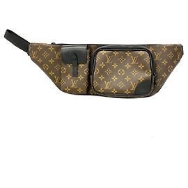Louis Vuitton Monogram Macassar Christopher Gürteltasche Braun
