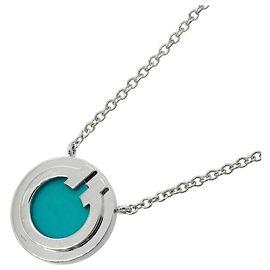 Colar Tiffany & Co. T Two Circle Azul
