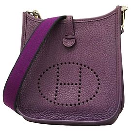Hermès Bolsa de Ombro Hermes Evelyne TPM Outro