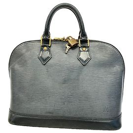 Borsa Louis Vuitton Alma Epi M52142 Noir Nero