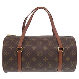 Louis Vuitton Papillon 26 Monogram Handtasche Braun Monogramm