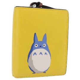 LOEWE x Studio Ghibli My Neighbor Totoro Medium Totoro Wallet Auth 167443SAM Brown Yellow