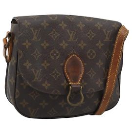 LOUIS VUITTON Monogram Saint Cloud GM Shoulder Bag M51242 LV Auth 193789 Monogramme