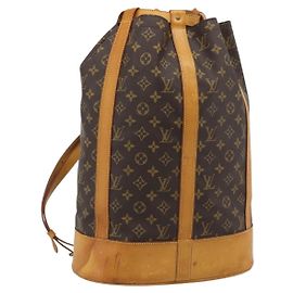 LOUIS VUITTON Monogram Randonnee GM Shoulder Bag M42244 LV Auth ka5560 Monograma