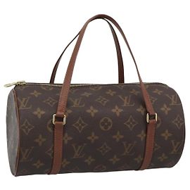 LOUIS VUITTON Monogram Papillon 26 Hand Bag M51366 LV Auth BA14573V Monograma