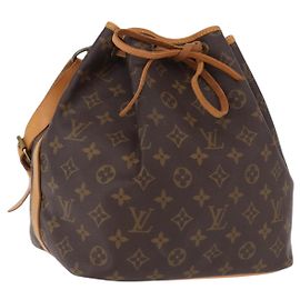 LOUIS VUITTON Monogram Petit Noe Shoulder Bag M42226 LV Auth 193339V Monogram