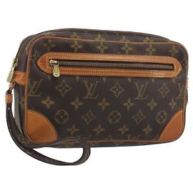 LOUIS VUITTON Monogram Marly Dragonne GM Clutch Bag M51825 LV Auth bs36472 Monograma
