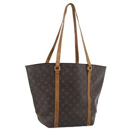 LOUIS VUITTON Monogram Sac Shopping Tote Bag M51108 LV Auth 193895 Monogramma