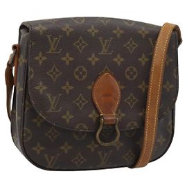LOUIS VUITTON Monogram Saint Cloud GM Shoulder Bag M51242 LV Auth 195181 Monogramme