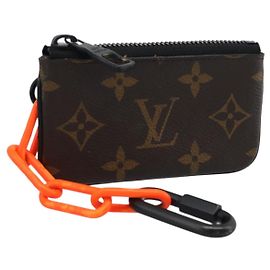 LOUIS VUITTON Solar Powered Ray Pochette Cles Portamonete M44487 LV Auth 193762A Monogramma