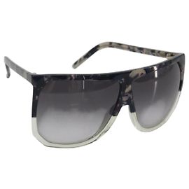 Óculos de sol LOEWE Plastic Blue Clear Auth BA14747M Azul Outro