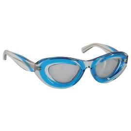BOTTEGA VENETA Sunglasses Plastic Blue Auth BA14131M Blue