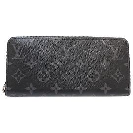 Carteira Longa Louis Vuitton Monogram Eclipse Preto