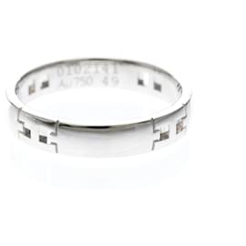 Hermès Hermes Hercules 18K White Gold Medium Silber