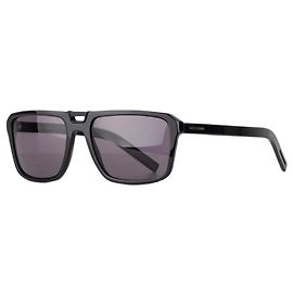 Dior Homme by Hedi Slimane 'Black Tie 145S' Aviator Sunglasses Black