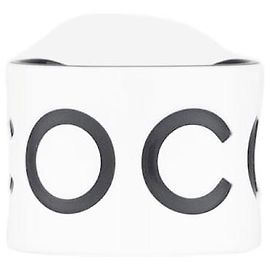 Chanel by Karl Lagerfeld SS02 ‘Coco’ Cuff Bangle Bracelet White