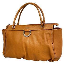 Borsa Tote Gucci in pelle marrone Marrone
