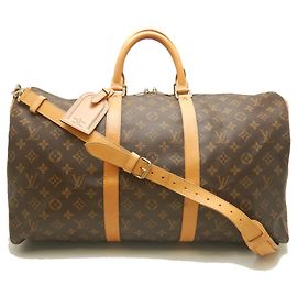 Louis Vuitton Monogram Keepall Bandoulière 50 Marron Monogramme