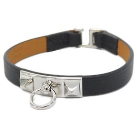 Hermès Hermes Rival Mini Charm Bracelet Black