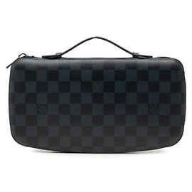 Louis Vuitton Damier Cobalt Long Wallet Navy blue