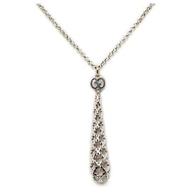 Colar Gucci Diamantissima Drop em ouro branco Outro