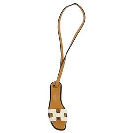 Hermès Hermes Oran Nano Accessory Bag Charm Marron Autre