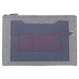 Hermès Hermes Toudou Colorblock Handtasche Braun