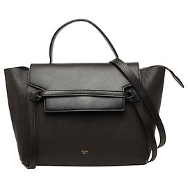 Céline Celine Belt Bag Mini Handbag Dark brown
