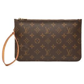 Borsa e pochette Louis Vuitton Monogram Neverfull Marrone