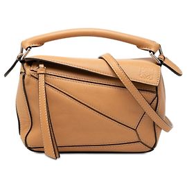 Sac à main Loewe Anagram Puzzle Mini Marron