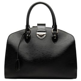 Borsa Louis Vuitton Epi Pont Neuf GM Nera Nero