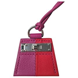 Hermès Collier Hermes Mon Petit Kelly PM Silver Hardware Autre