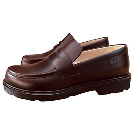 Mocasines de piel Loewe Marrón oscuro