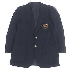Burberrys Wool Jacket Blue Navy blue