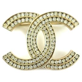 Chanel COCO Mark Brosche Golden