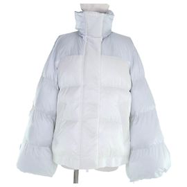 Sacai Multicolor Down Puffer Jacket White Light blue