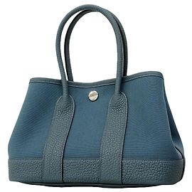 Hermès Hermes Neo Garden Tote Bag Blue