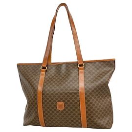Céline Borsa Tote Celine Macadam Marrone
