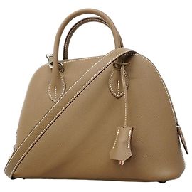 Hermès Bolsa Hermes Bolide 1923 Taupe
