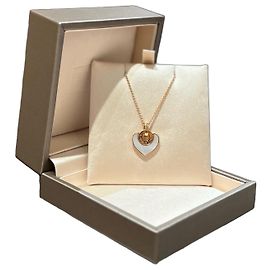 Bulgari Colgante Bvlgari B.zero1 Heart Blanco Dorado