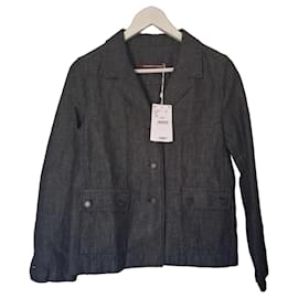 Short denim jacket