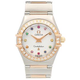 Omega Constellation Mini Iris Diamond Bezel Watch Other