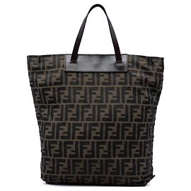 Fendi Zucca Canvas Tote braun Braun