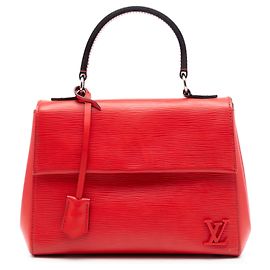 Louis Vuitton Red Epi Cluny BB Rosso
