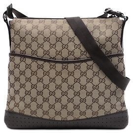Borsa a tracolla Gucci Beige GG Canvas Beige