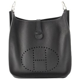 Hermès Black Clemence Evelyne I 33 Black