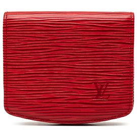 Monedero Louis Vuitton Red Epi Roja